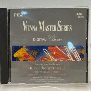 Beethoven Piano Concerto No 3 Fidelio Overture Vienna Master Series CD 160 221